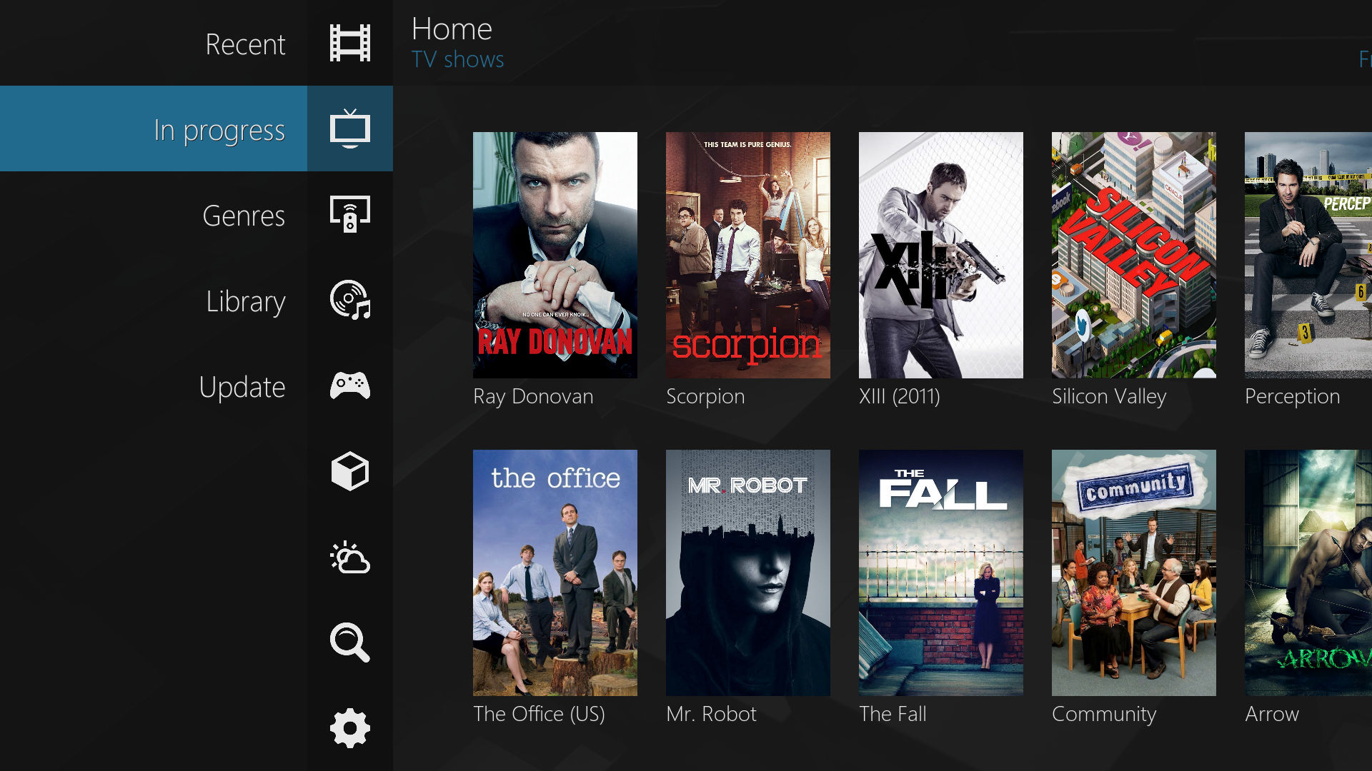 Show progress. Kodi Krypton Skin. Лучшая обложка Kodi. Kodi обзор.